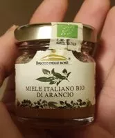 चीनी की मात्रा Miele italiano bio di arancio