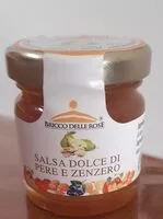 चीनी की मात्रा Salsa dolce di pere e zenzero
