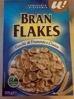 入っている砂糖の量 Bran Flakes: Fiocchi di frumento e crusca