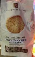 Sokerin määrä sisällä Fette biscottate senza zuccheri aggiunti