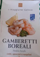 चीनी की मात्रा Gamberetti boreali