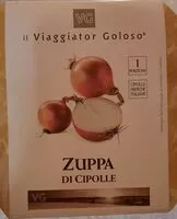 Sokerin määrä sisällä Zuppa di cipolle