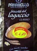Amount of sugar in biscotti del lagaccio