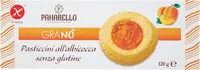 Amount of sugar in Granò pasticcini all'albicocca senza glutine