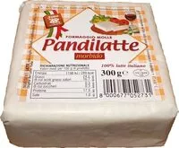 Jumlah gula yang masuk Pandilatte formaggio morbido