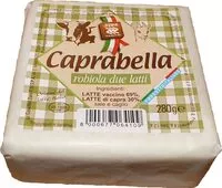 Jumlah gula yang masuk Caprabella robiola due latti