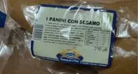 Sokerin määrä sisällä panini con sesamo