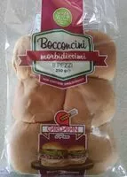 Sokerin määrä sisällä Bocconcini morbidissimi