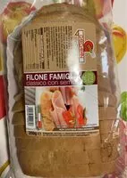 Sokerin määrä sisällä Filone famiglia classico con semola