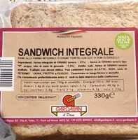 Sokerin määrä sisällä Sandwich integrale