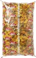Sokerin määrä sisällä Farfalle tricolore
