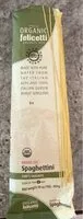 Sokerin määrä sisällä Italia organic spaghettini pasta