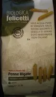 Sokerin määrä sisällä Penne rigate