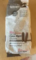 Sokerin määrä sisällä Penne Rigatti