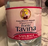 Sucre et nutriments contenus dans Fonte tavina