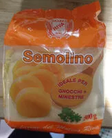 Jumlah gula yang masuk Semolino