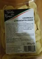 入っている砂糖の量 Casoncelli al prosciutto crudo