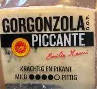 चीनी की मात्रा Gorgonzola DOP Piccante 48+
