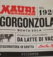 Jumlah gula yang masuk Gorgonzola piccante