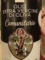 入っている砂糖の量 Olio extravergine comunitario