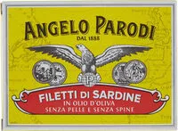 Suhkru kogus sees Filetti di sardine in olio d'oliva senza pelle e senza spine