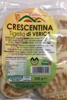 入っている砂糖の量 Crescentina tigella di Verica