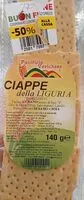 入っている砂糖の量 Ciappe della liguria