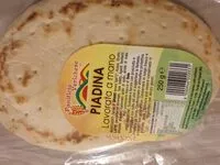 入っている砂糖の量 Piadina lavorata a mano