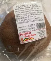 入っている砂糖の量 Pagnotta alla segale