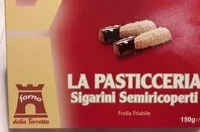 入っている砂糖の量 La pasticceria Sigarini semiricoperti