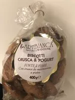 Cantidad de azúcar en Biscotti crusca & yogurt