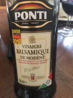 Suhkru kogus sees Vinaigre Balsamique