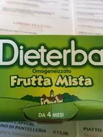 Sucre et nutriments contenus dans Dieterba