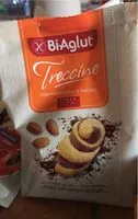 Suhkru kogus sees treccine con mandorle e cacao