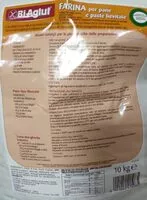 Suhkru kogus sees Farina per pane e paste lievitate senza glutine