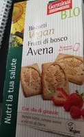 Sokerin määrä sisällä Biscotti vegan