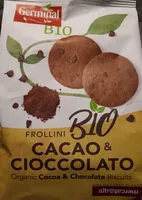 Sokerin määrä sisällä Frollini bio cacao e cioccolato