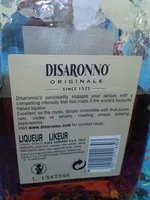 Suhkur ja toitained sees Disaronno