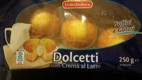 Количество сахара в dolcetti con crema al latte