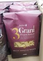 Cantidad de azúcar en Mezze maniche rigate