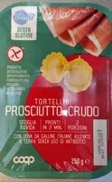 Suhkru kogus sees Tortellini al prosciutto crudo