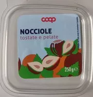 入っている砂糖の量 Nocciole tostate e pelate