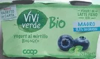 Jumlah gula yang masuk yogurt al mirtillo biologico