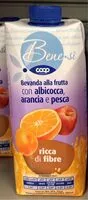 含糖量 Bevanda alla frutta con albicocca, arancia e pesca