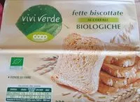 Quantité de sucre dans Fette biscottate al cereali biologiche