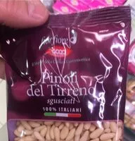 Quantité de sucre dans Pinoli del Tirreno