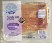 Sokerin määrä sisällä Prosciutto crudo stagionato