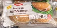 Amount of sugar in Panini per hamburger con semi di sesamo