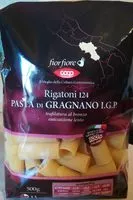 Количество сахара в Rigatoni 124 Pasta di Gragnano I.G.P.
