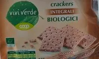 Suhkru kogus sees Crackers integrali biologici